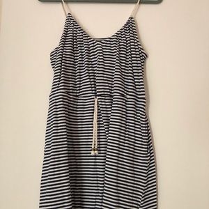 H&M Blue and white striped dress